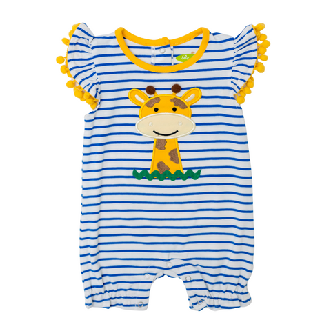 Applique Beach Bucket Boy's Romper -32S23