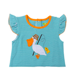 Applique Pelican Baby Clothes