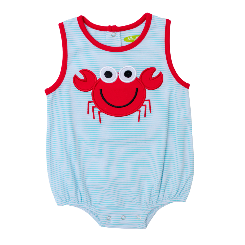 Applique Crab Boy