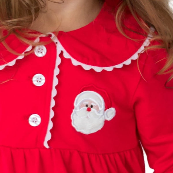 Applique Christmas Santa PJ