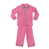 Red and White Stripes Boy's 2 Piece Loungewear